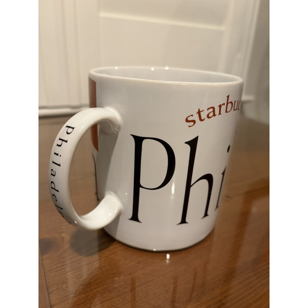 1994 STARBUCKS PHILADELPHIA  City Mug Collector Series 20 OZ